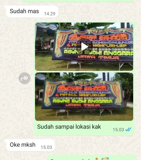 Pengiriman Papan Bunga Blora