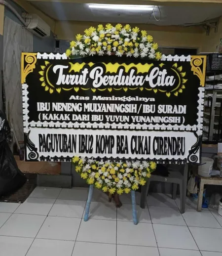 Papan Bunga Duka Blora