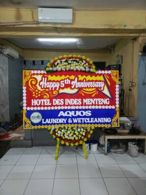 Papan Bunga di Blora